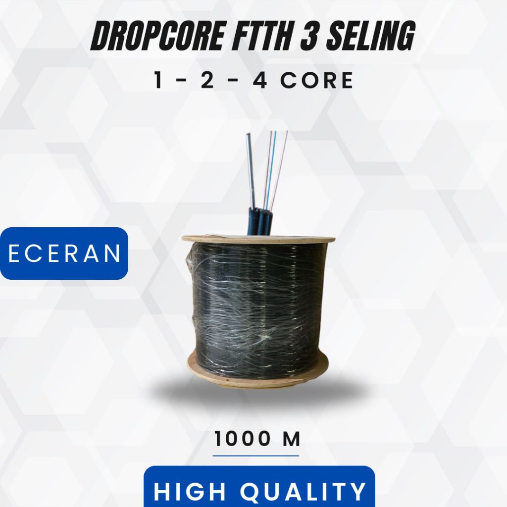 Jual Dropcore FTTH - 1 core 2 core 4 core (ECERAN) | Shopee Indonesia