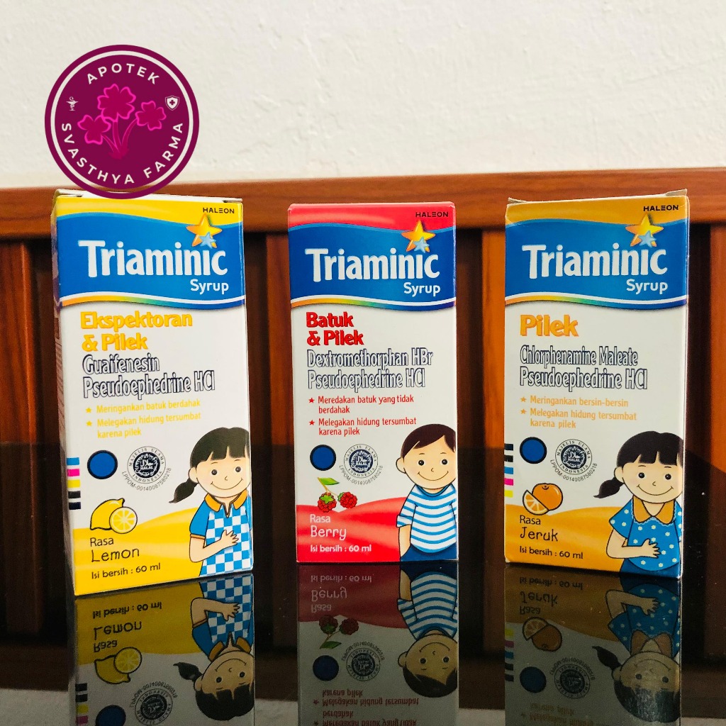 Jual triaminic obat batuk berdahak, batuk kering dan pilek | Shopee ...
