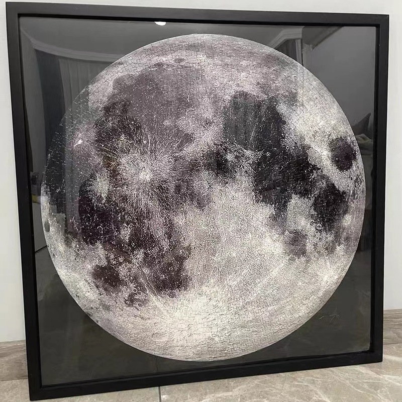 Round and Shape Puzzle 500/1000 Pcs Pilih Gambar | Mainan Dewasa & Anak | Asah Konsentrasi | Kado