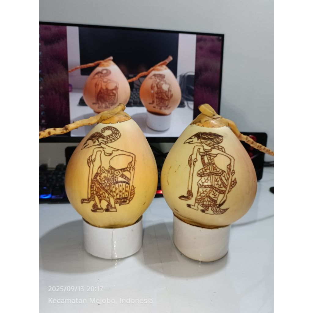 Jual Cengkir buat acara tingkepan jawa Kelapa Gading Wayang | Shopee ...