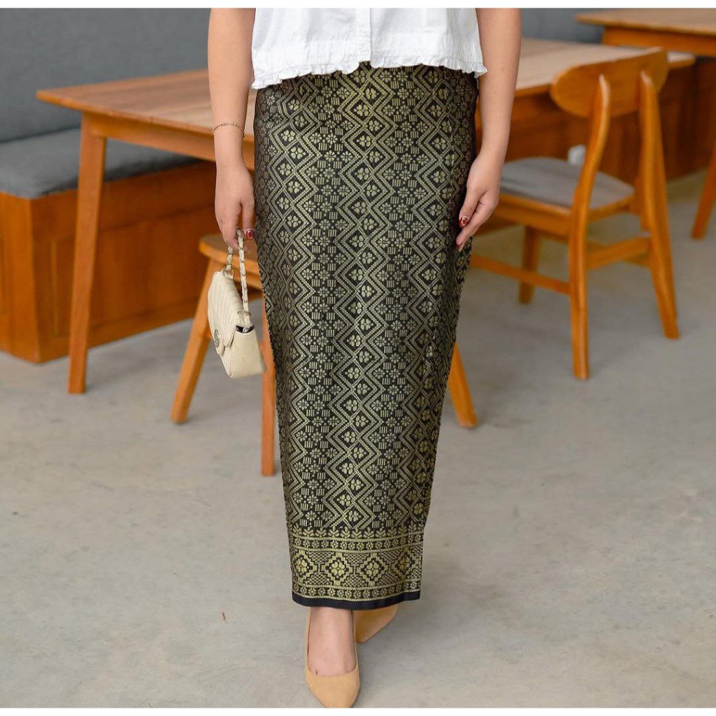 Jual Benang Raja Rok Span Songket | Shopee Indonesia