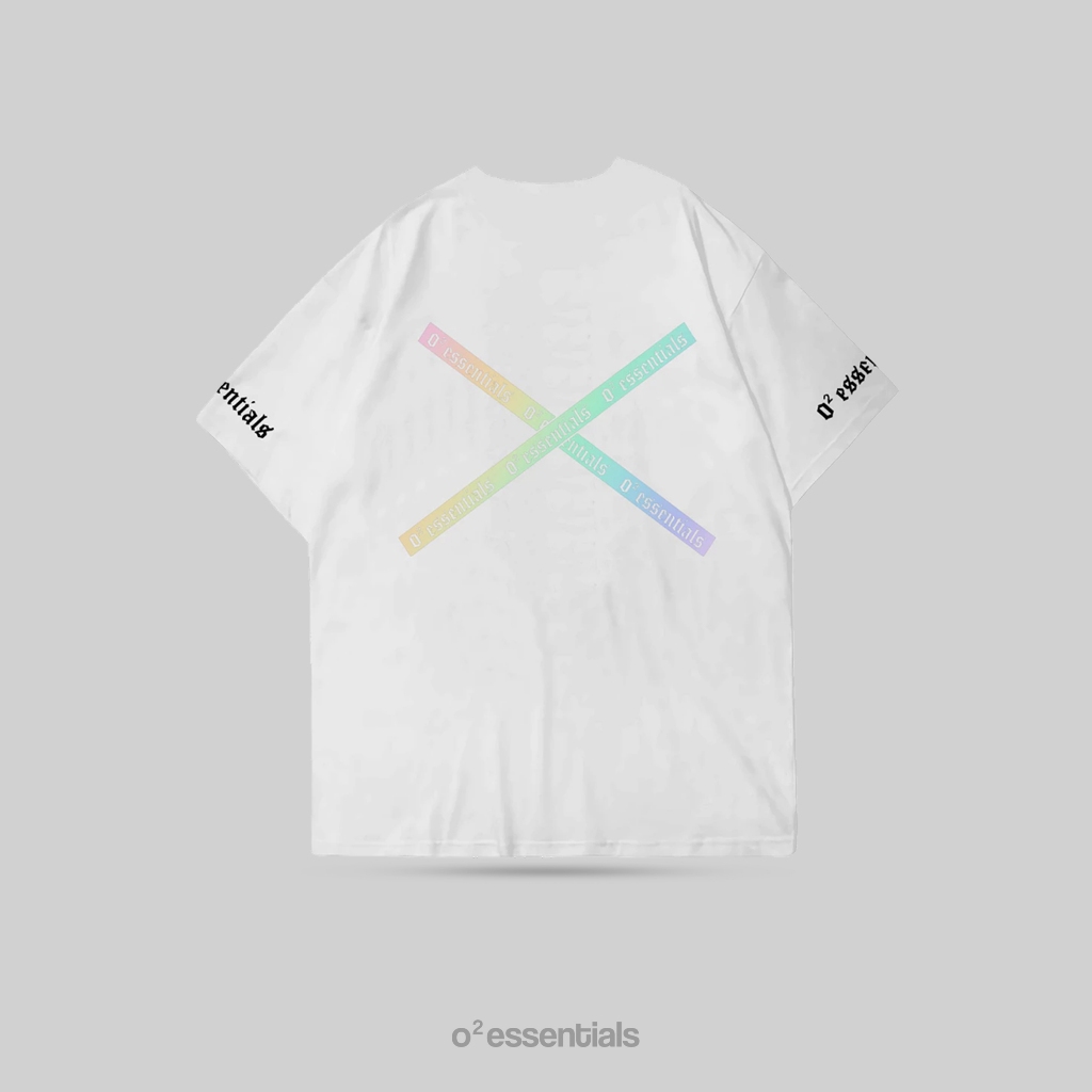 Jual O2 Essentials Kaos Oversize Hitam Premium Pria dan Wanita ...