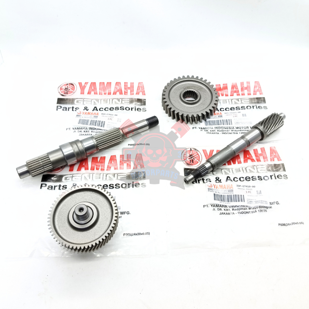 Jual Gear Rasio Set Original Yamaha B6H Gigi Rasio NMax New Connected N ...