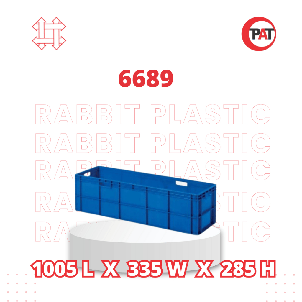 Jual Rabbit Container Plastik Rapat 6689 | Shopee Indonesia