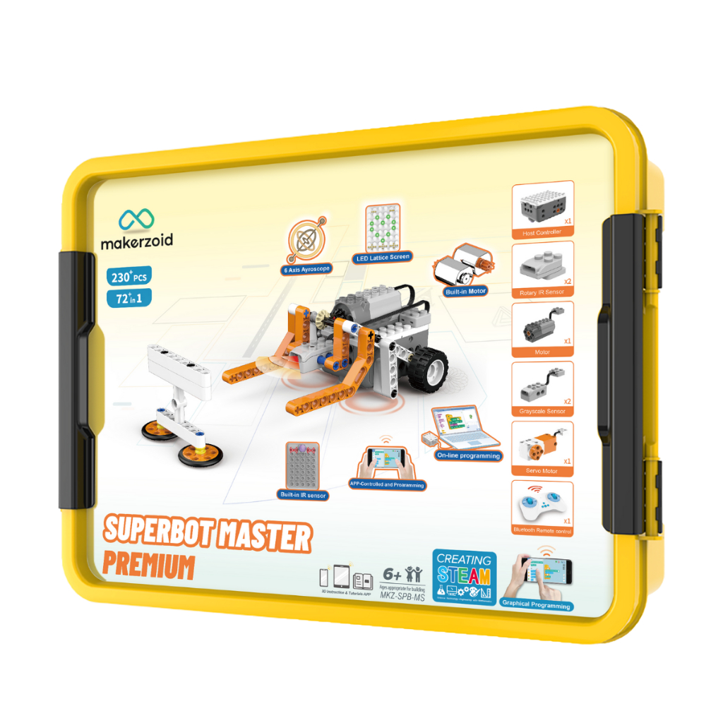 Jual Superbot Master Premium Advanced Building Block Robotics Kit ...