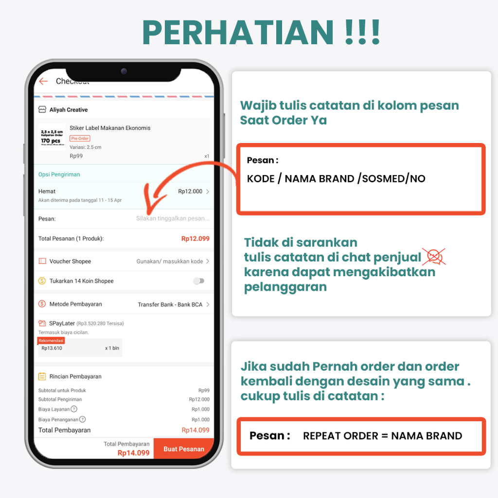 Jual King Postka - Cetak Stiker Donat - Sticker label donat | Shopee ...