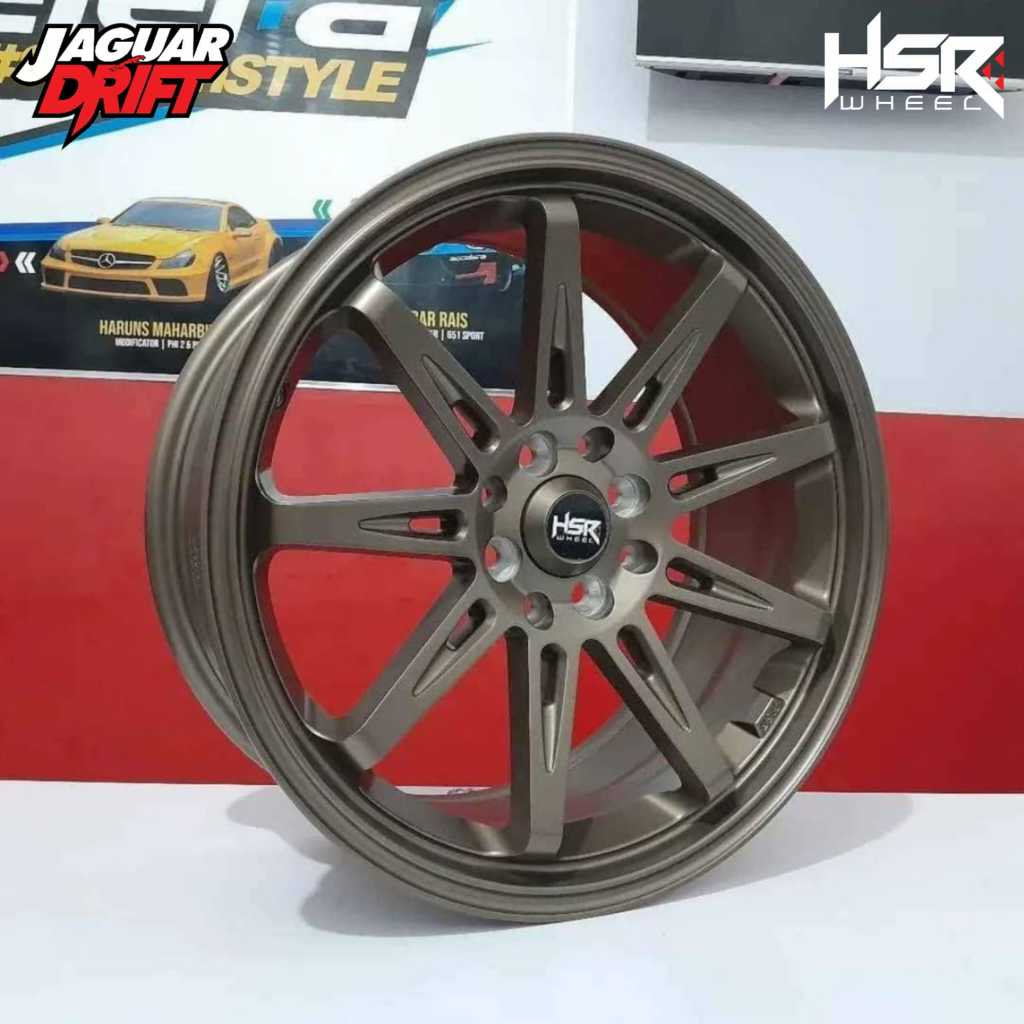 Jual Velg Racing Hsr Tikala R17 Pcd 4X100 4X114,3 Lebar 7,5 Rata Offset ...