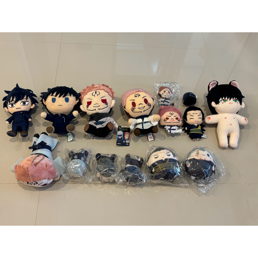 Jual Jujutsu Kaisen official merch plush (Megumi, Toji, Sukuna, Mahito ...
