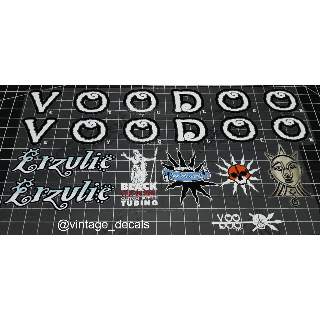 Jual decals replacement VOODOO Erzulie | Shopee Indonesia