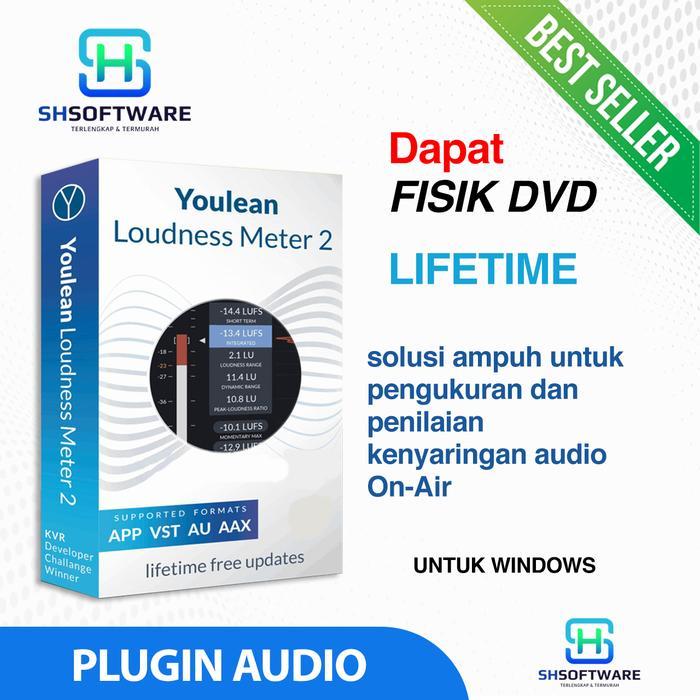 Jual Youlean Loudness Meter Pro – Plugin Audio Monitoring Full Version ...