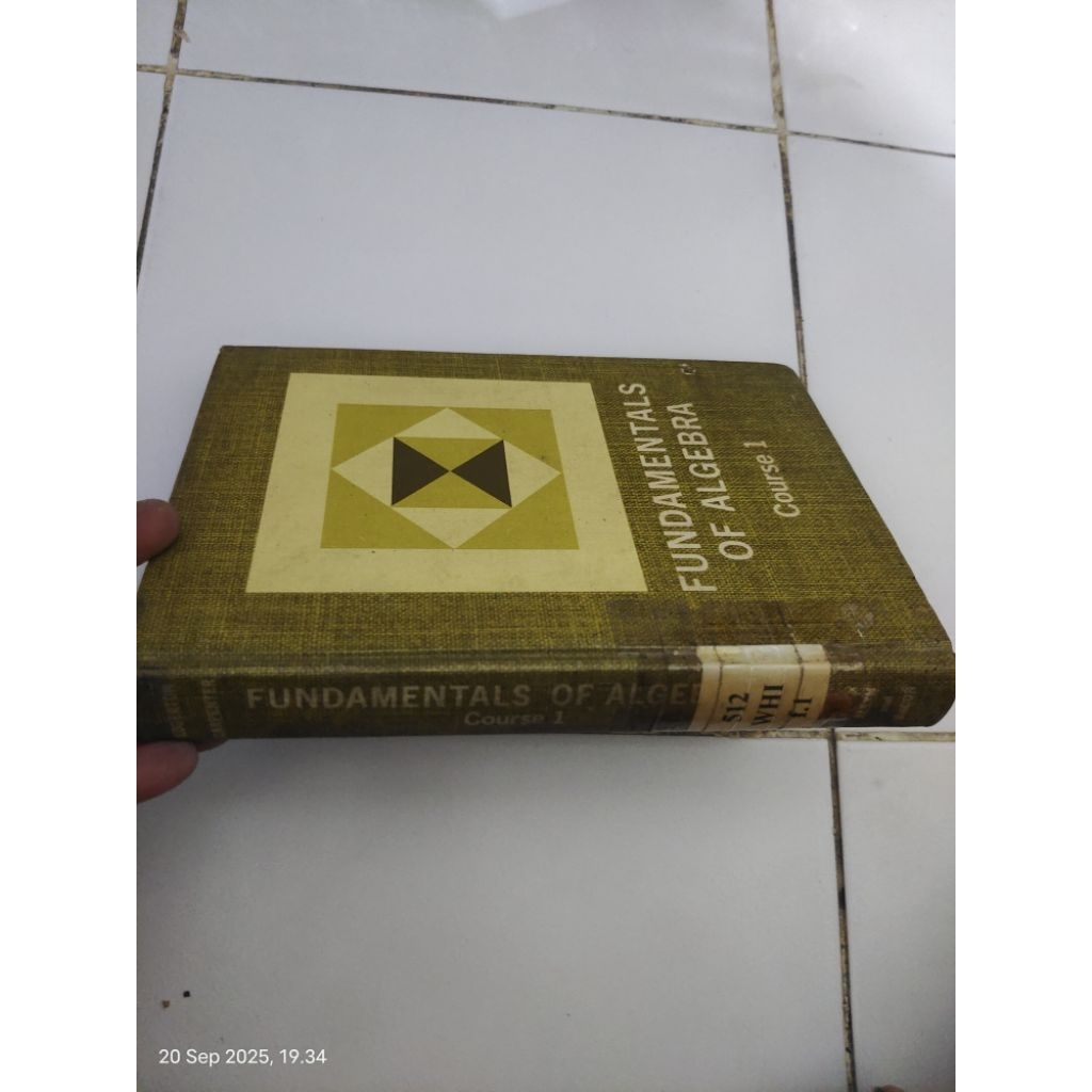 Jual BUKU FUNDAMENTALS OF ALGEBRA COURSE 1 BEKAS ORIGINAL | Shopee ...