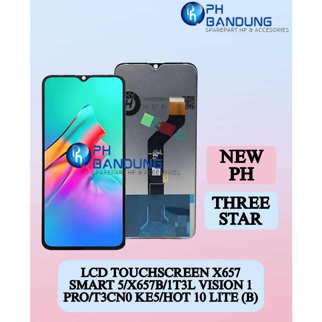 Jual LD TOUCHSCREEN INIFINIX X657/SMART 5/X657B/ITEL/VISION 1 PRO/TECNO ...
