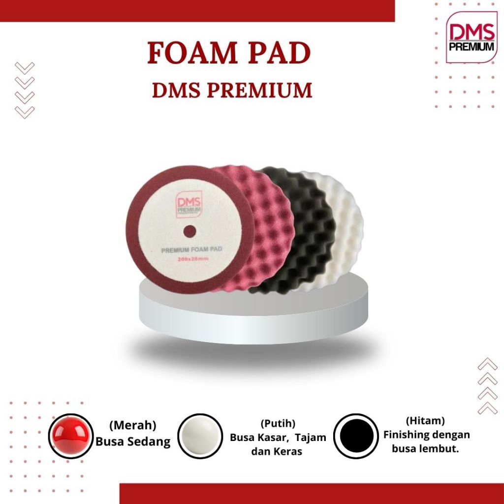 Jual BUSA POLES WAFFLE FOAM PAD 8 INCH / BUSA DMS PREMIUM | Shopee ...