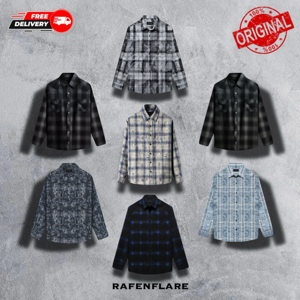 Jual [ORIGINAL 100% & FREE PAPERBAG] RUCAS Kemeja Flannel All Colection ...