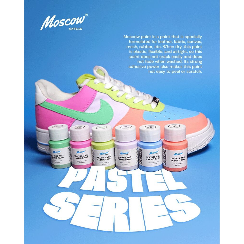 Jual Cat Acrylic Original Moscow (Pastel Series) | Shopee Indonesia
