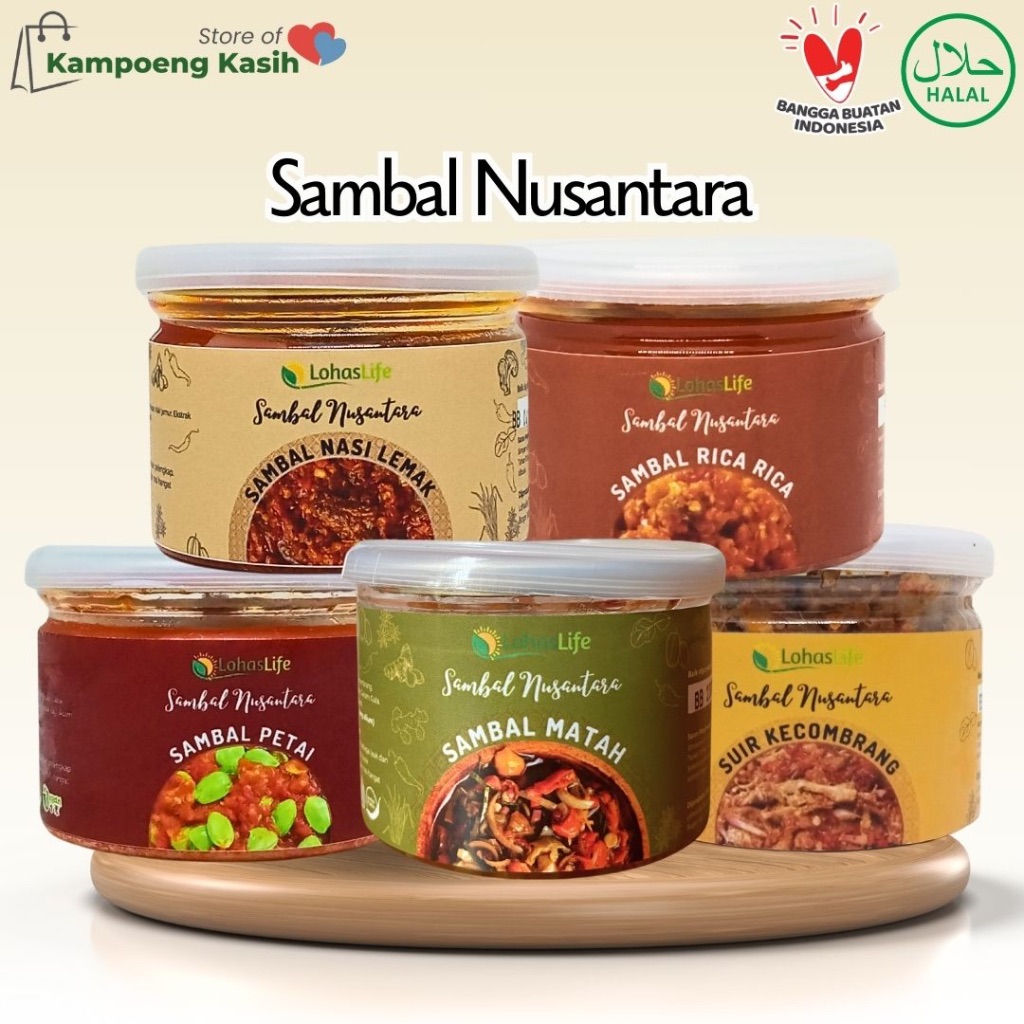 Jual Sambal Nusantara : Sambal Matah ; Sambal Petai ; Sambal Nasi Lemak ...