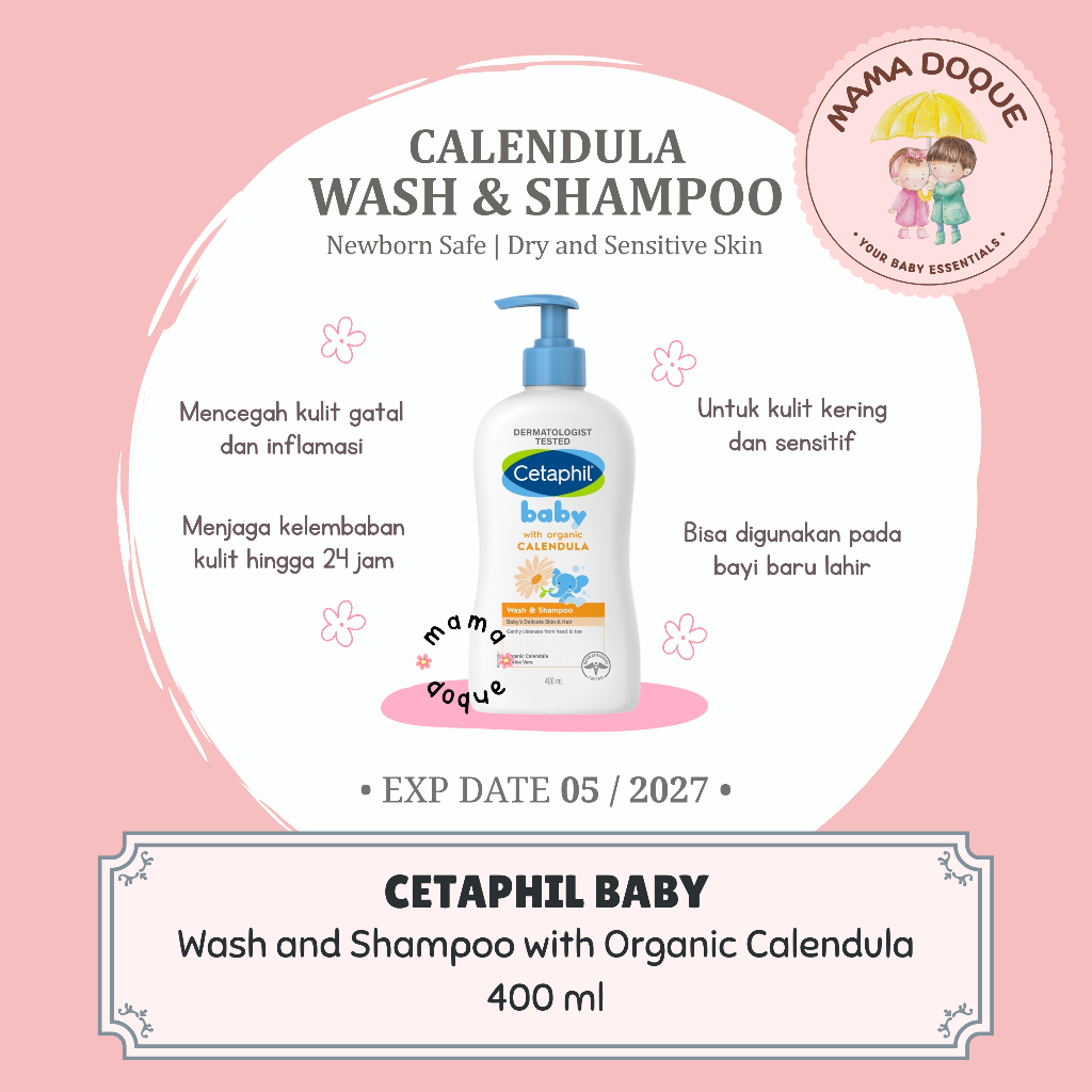 Kit Cetaphil Baby Shampoo + Crema Con Caléndula Original | Cuotas sin