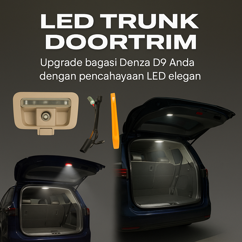 Jual Lampu LED Trunk Doortrim Bagasi Mobil Denza D9 – Aksesoris ...