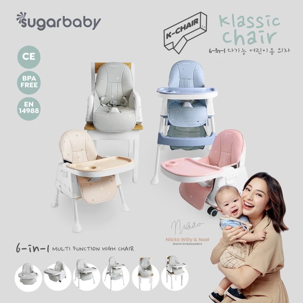 Sugarbaby K Chair 6in1 Multifunction High Chair