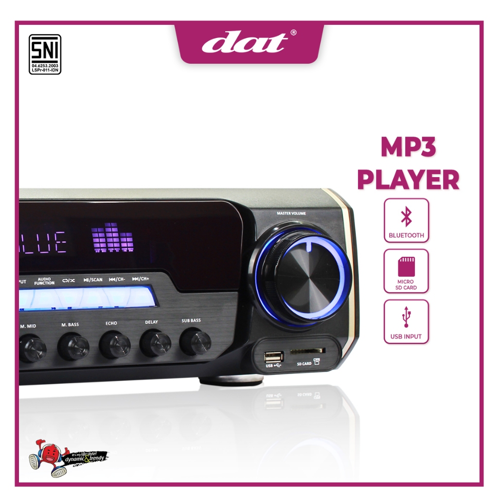 Jual DAT Karaoke Amplifier Professional 806 | Shopee Indonesia