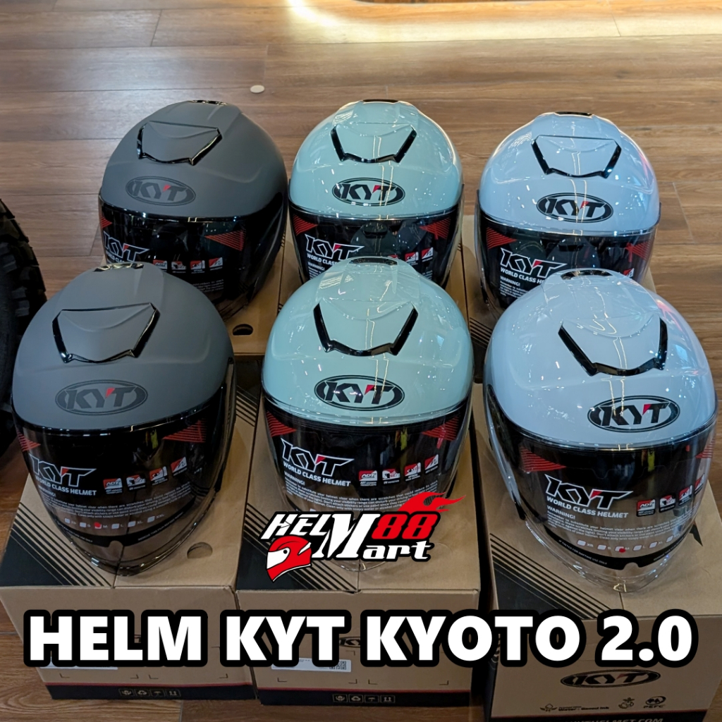Jual Helm KYT KYOTO KYOTO RANGER (Intercom Ready) Solid Helm