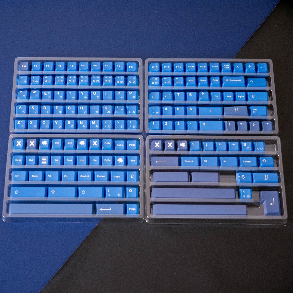 Jual Keycap Umi PBT Keycaps Japanase Cherry Profile Biru Blue By ...