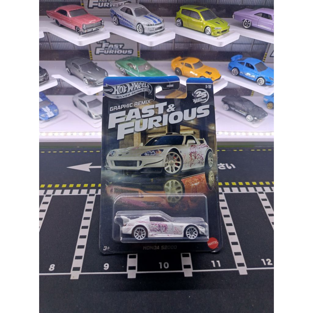 Hot Wheels Fast And Furious Acura Integra Sedan GSR 1:64 - JBY45 Die Cast Modelauto Speelgoed Auto 7 Cm