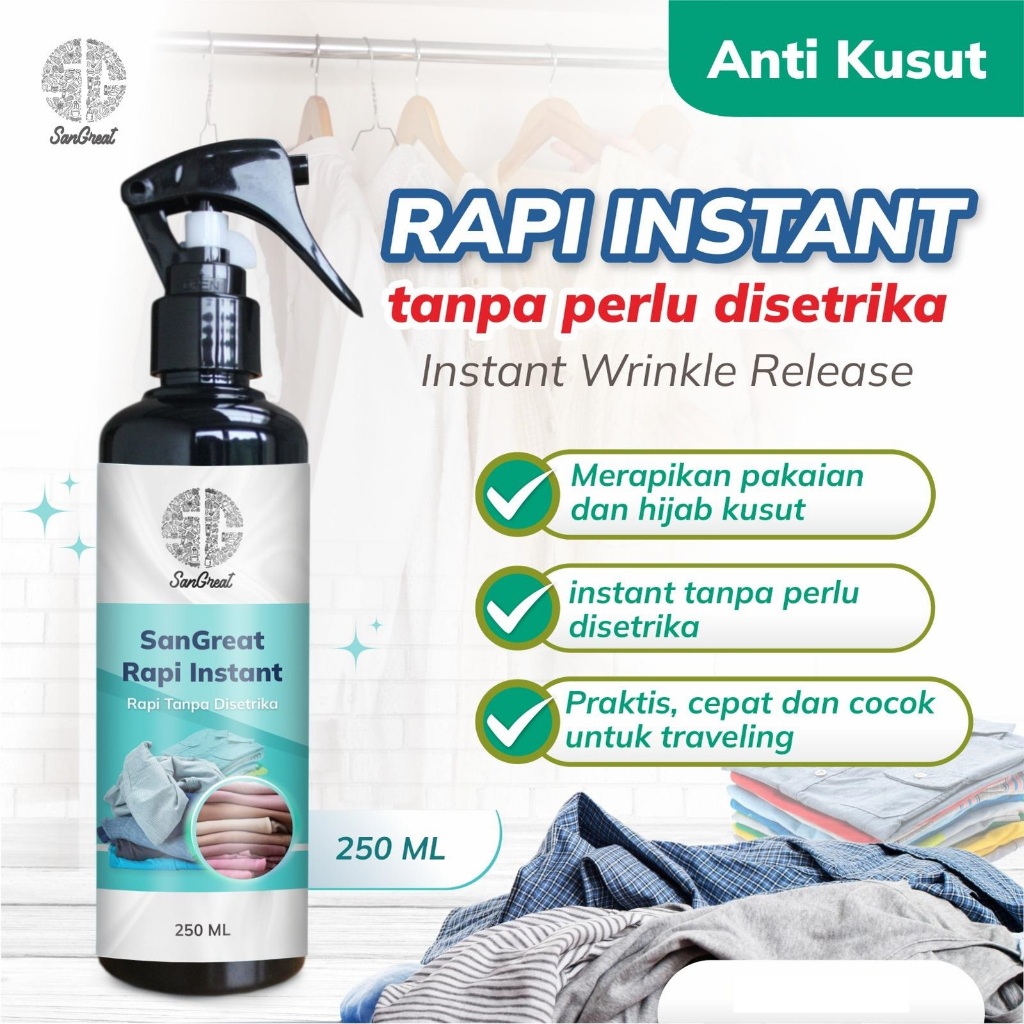 Jual Rapi Instant Alat untuk Merapikan pakaian tanpa perlu setrika ...