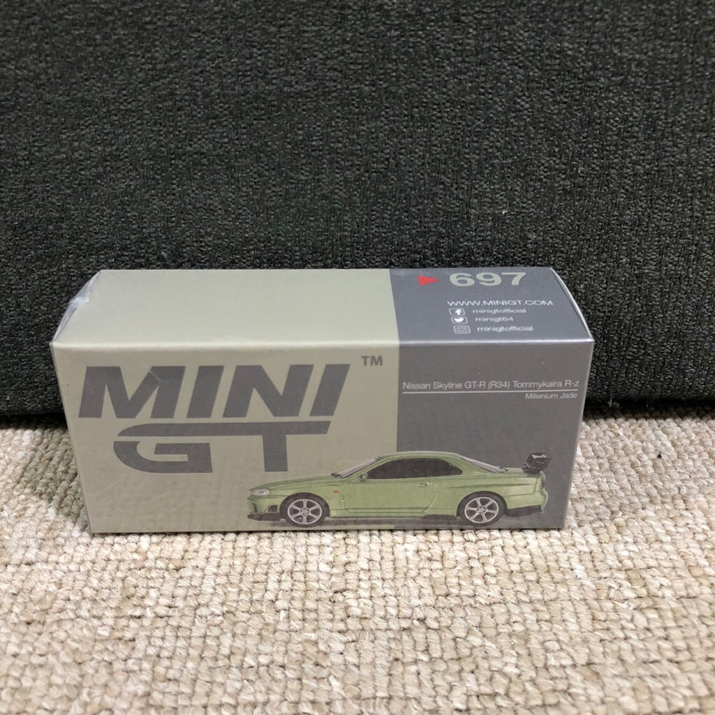 Jual Mini GT 697 Nissan Skyline GTR R34 Tommykaira R-z Millenium Jade ...