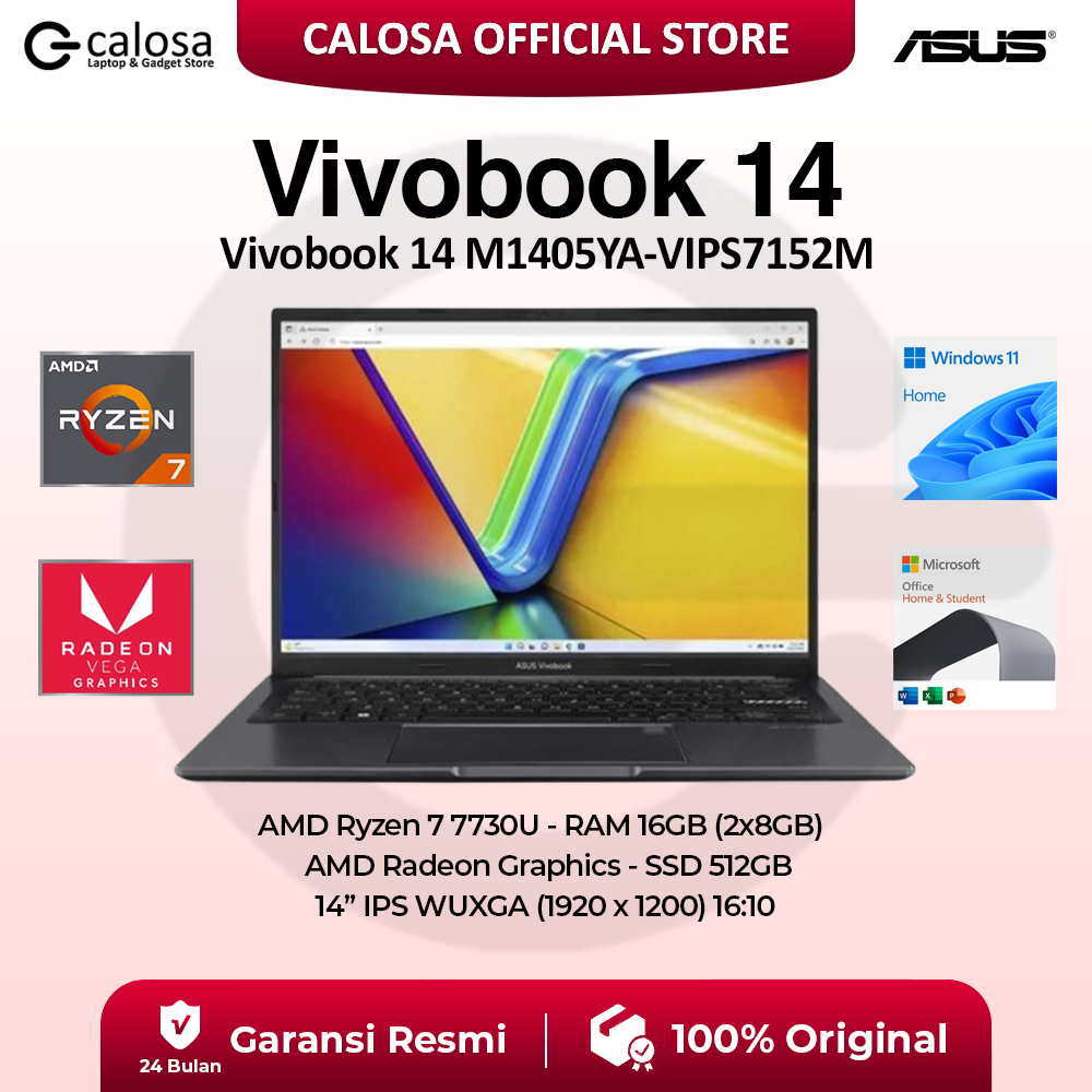 Jual Asus Vivobook 14 M1405Ya Terlengkap & Harga Terbaru Juni 2026 ...