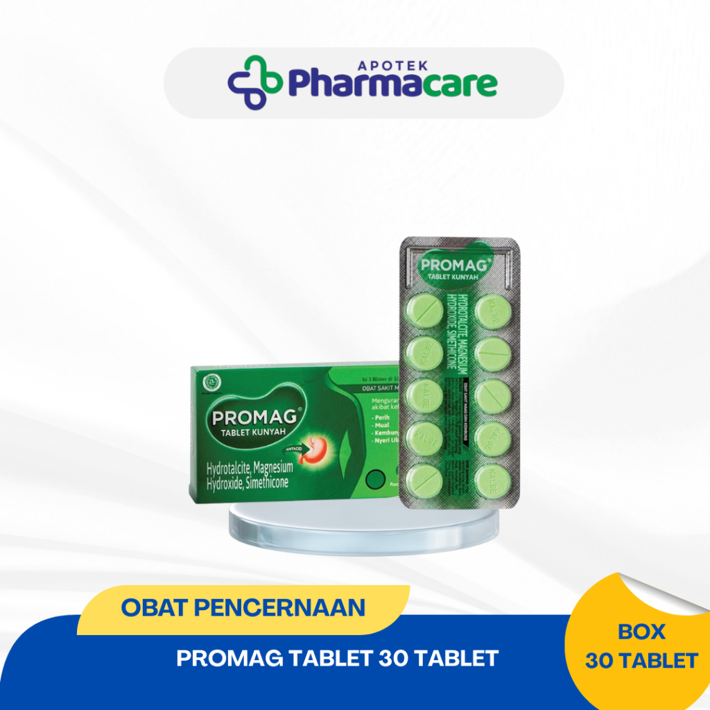 Jual PROMAG TABLET 30 TABLET | Shopee Indonesia