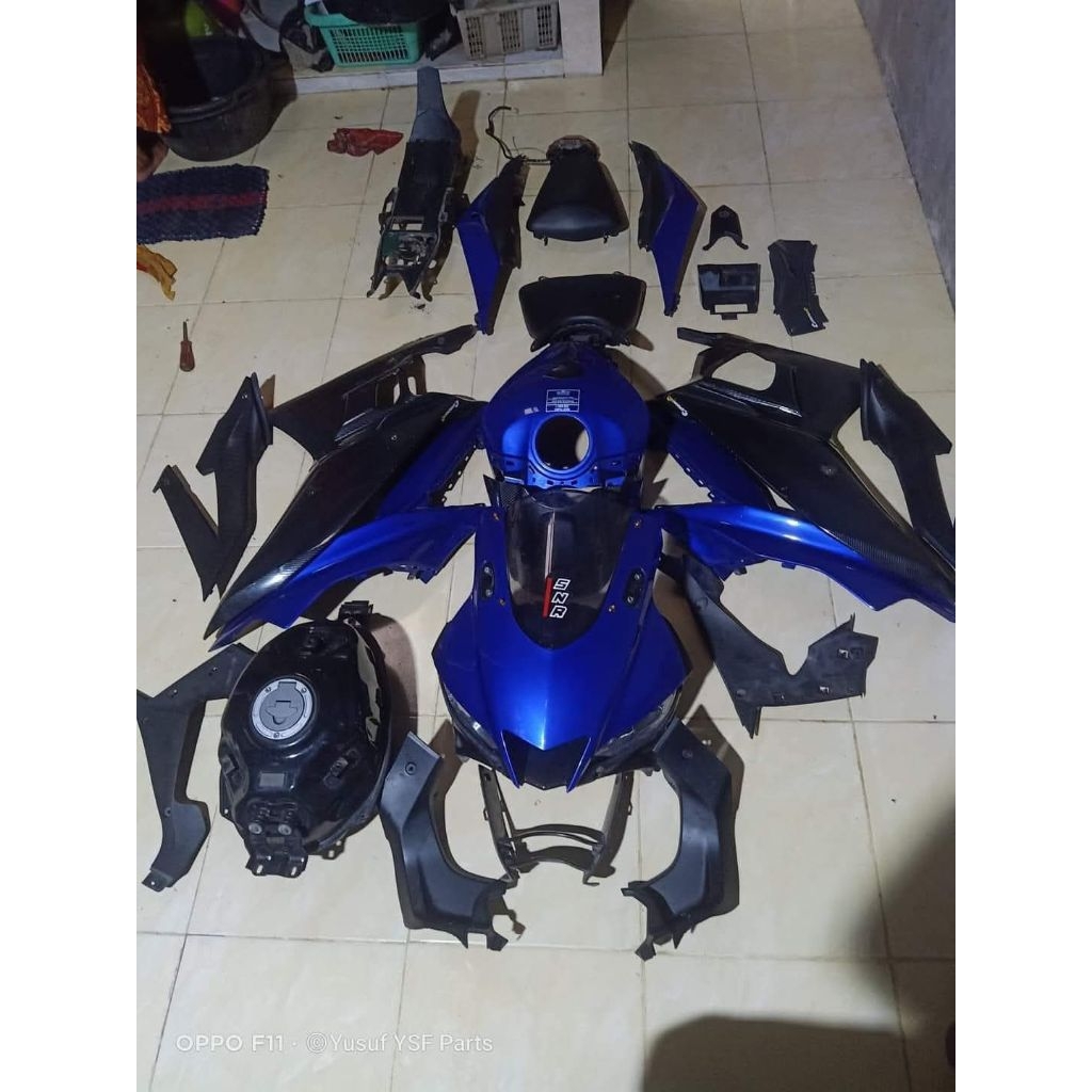 Jual body r25 new 2019-2022 original fullset tangki hedlamp dan ...