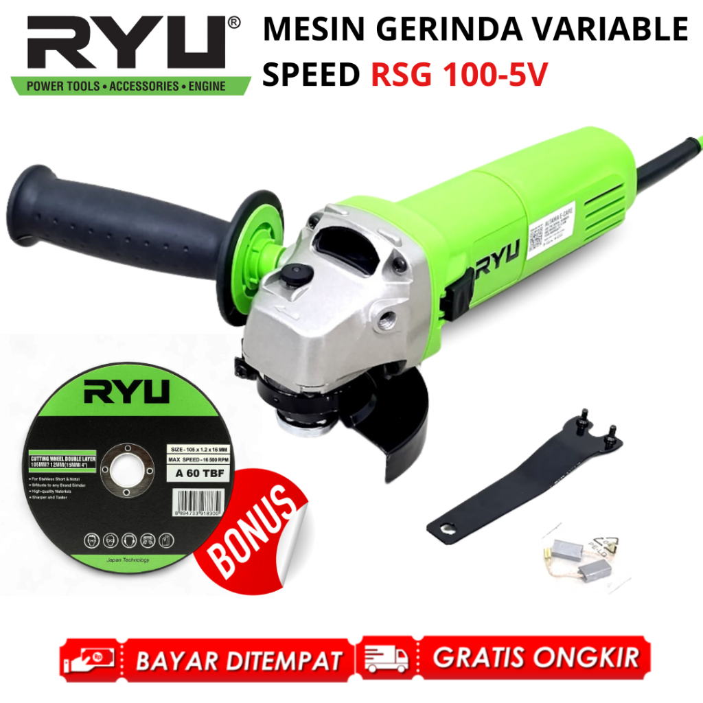 Jual RYU Mesin Gerinda Tangan 4