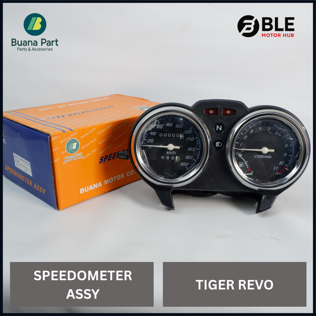 Jual Buana Part Spidometer Tiger Revo | Kilometer | BLE Motor Hub ...