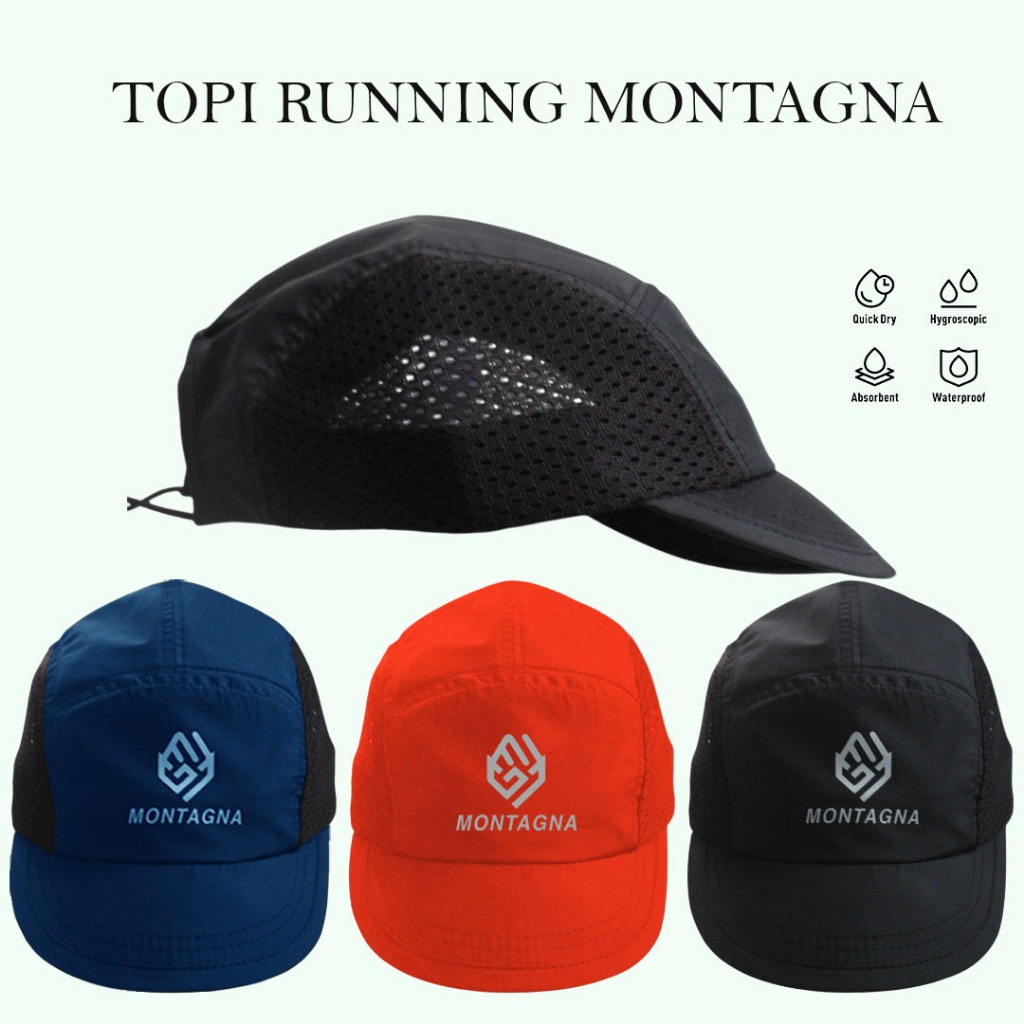 Jual Topi Lari Pria Wanita Topi Olahraga waterproofTopi Running ...