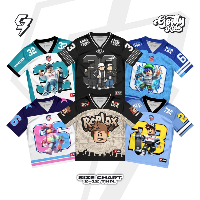 GODLYKIDS Jersey Anak Roblox - utama