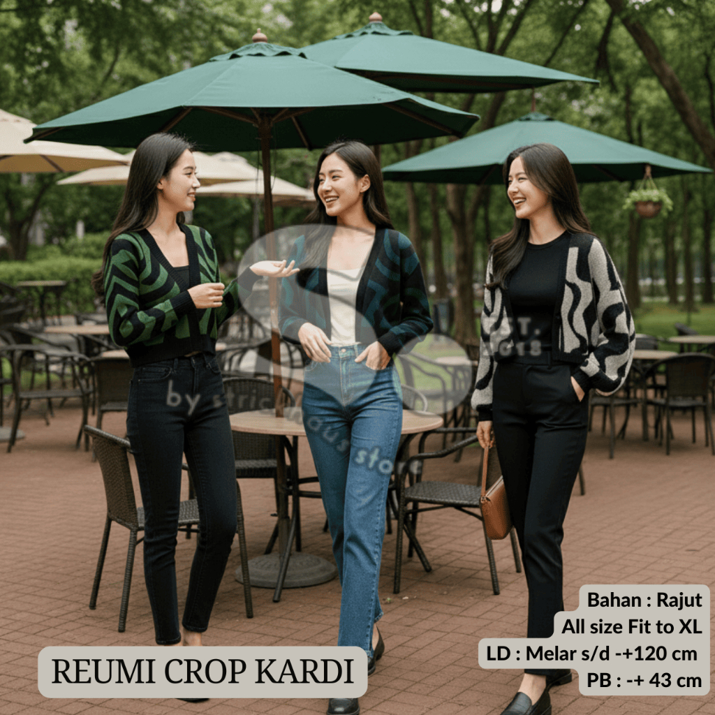 Jual STRICKHAUS - REUMI TOP CROP CARDIGAN HOMEMADE SIZE XL | Shopee ...