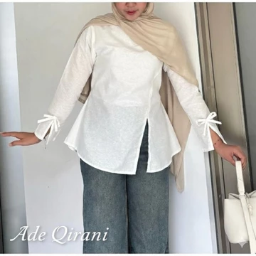 Blouse Wanita Atasan Muslimah Korean Style Ukuran Jumbo