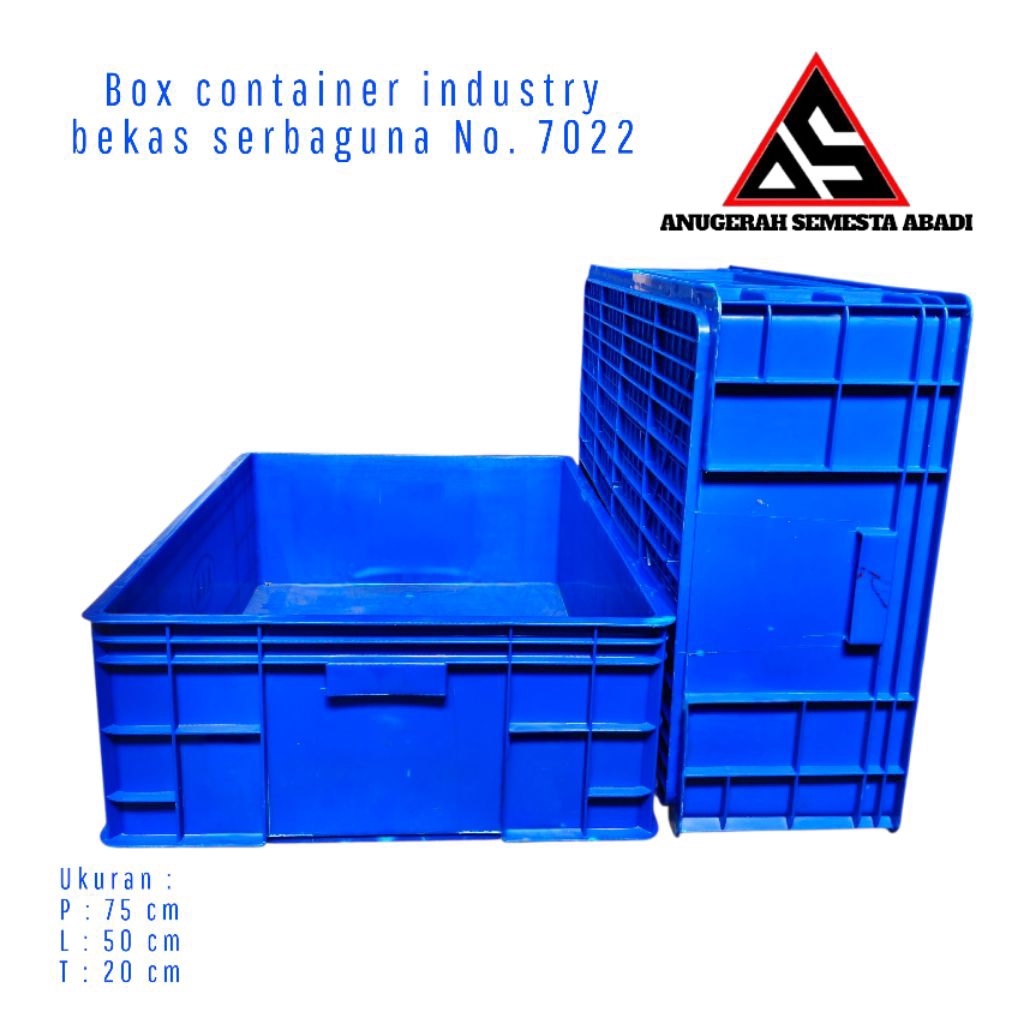 Jual Box container industry bekas serbaguna No. 7022 | Shopee Indonesia