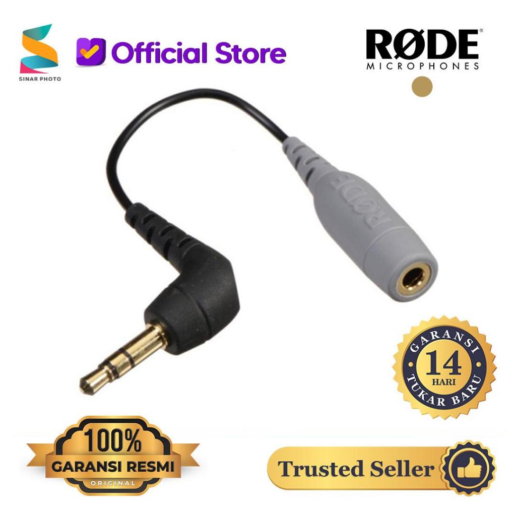 Jual Rode SC3 SC 3 3.5mm TRRS to TRS Adapter Gold Plated Original ...