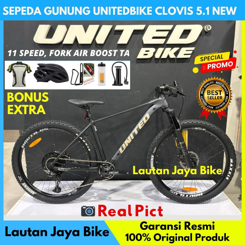 Sepeda Mtb Sup Mtb Sepeda MTB Gunung 26, Frame Alloy Fork/ Skok - Main Image