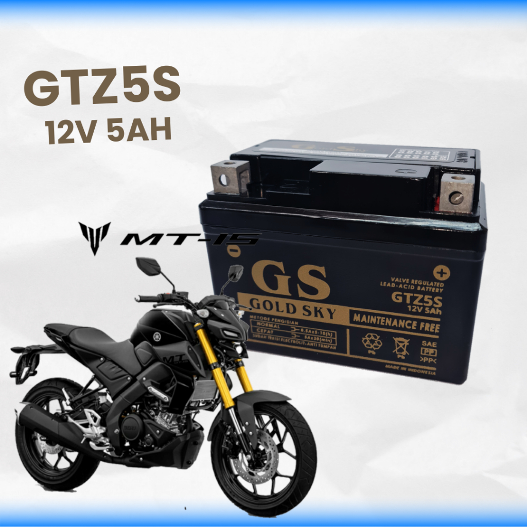 Jual AKI KERING MOTOR VIXION R15 MT15 XABRE GTZ5S YTZ4V GTZ4V GS Y
