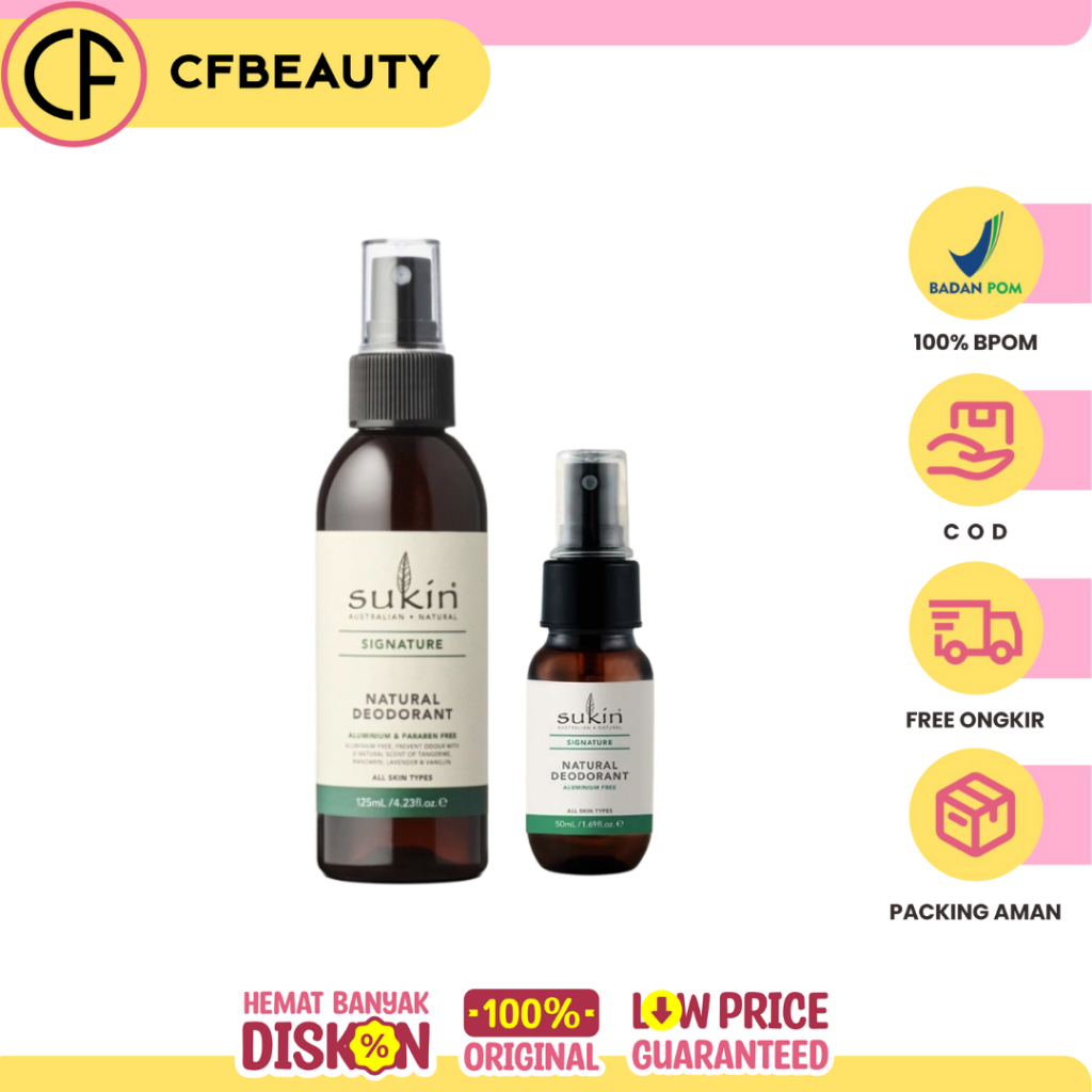 Jual Sukin Signature Natural Deodorant 125ML / 50ml | Shopee Indonesia