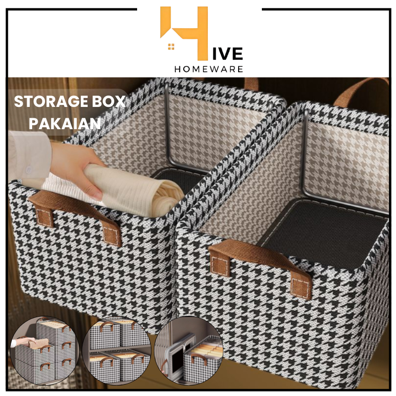 Jual HIVE Storage Box Pakaian Lemari Estetik Besar Gede Kuat Kokoh ...