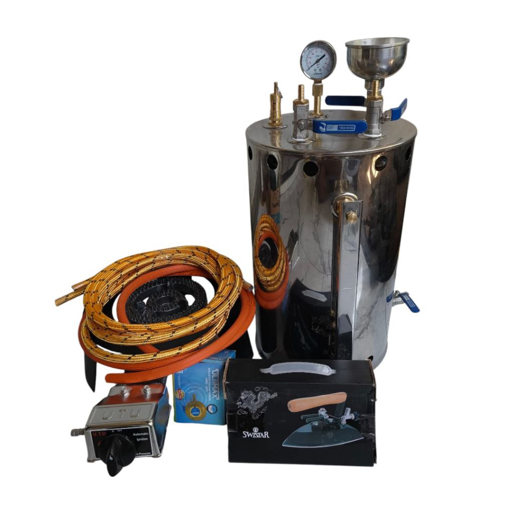 Jual SETRIKA UAP GAS BOILER LOUNDRY FREE SETRIKA FULL SET LENGKAP ...