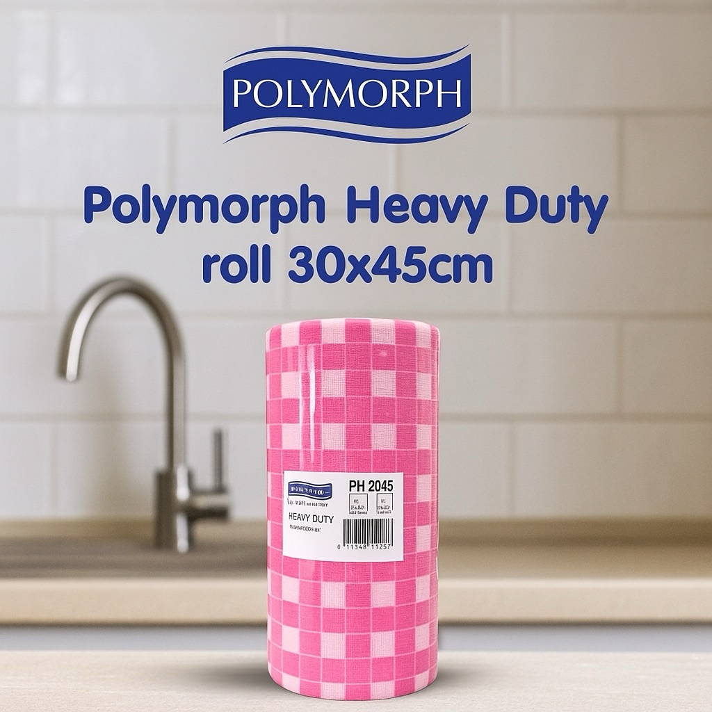 Jual POLYMORPH DISPOSABLE CLOTH/ Lap Serbaguna Heavy Duty ROLL 30x45 90 ...