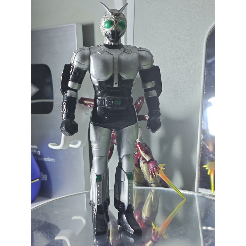 Jual Action Figure Kamen Rider Shadomoon 17 CM Ori Bandai Japan 1988 ...