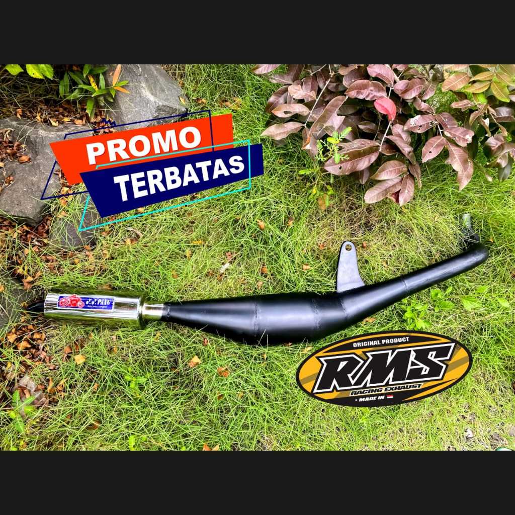 Jual Knalpot yamaha sigma yyang original RMS racing lambung warna hitam ...