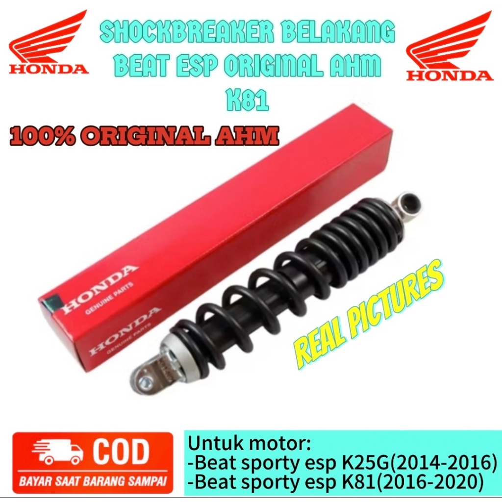  Jual Shockbreaker belakang beat esp original AHM / shock belakang beat 