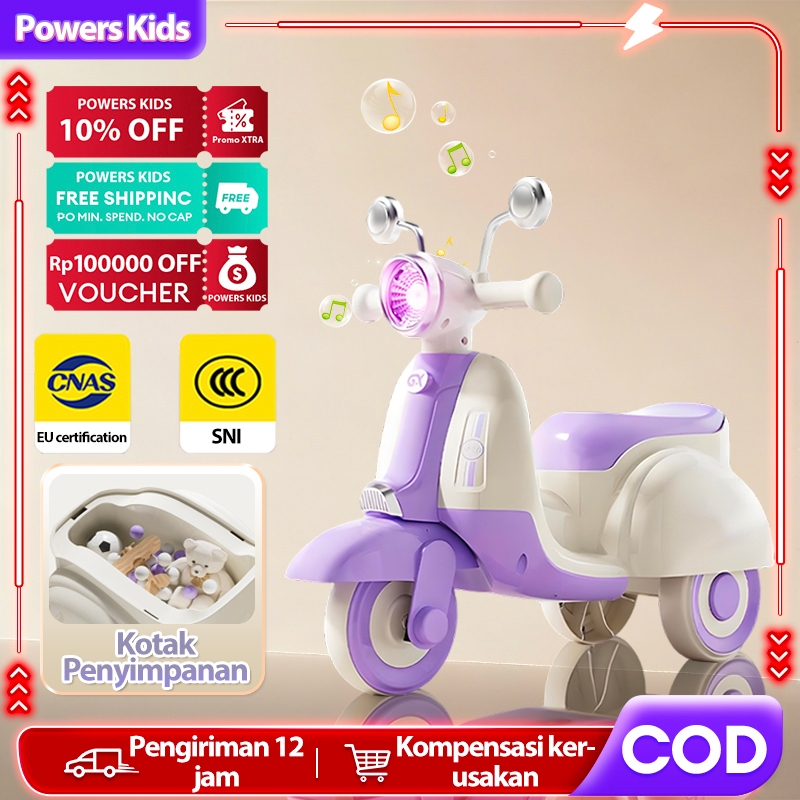Jual Sepeda Balance Anak 2-6 Tahun Bike Motor Bayi Licin & Aman Hadiah ...